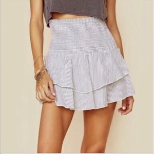 BNDI Seersucker Smocked Skort
